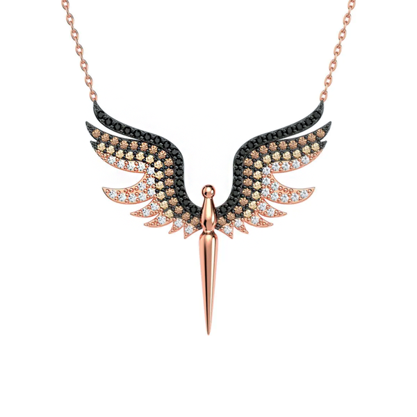archangel necklace 925 silver