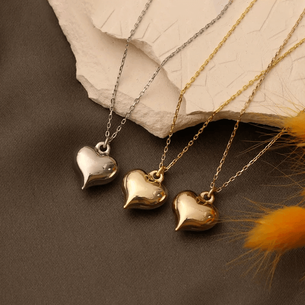 Puffy Heart Necklace