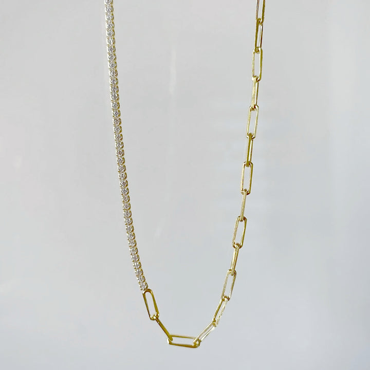 Silver Waterway Necklace with Chain