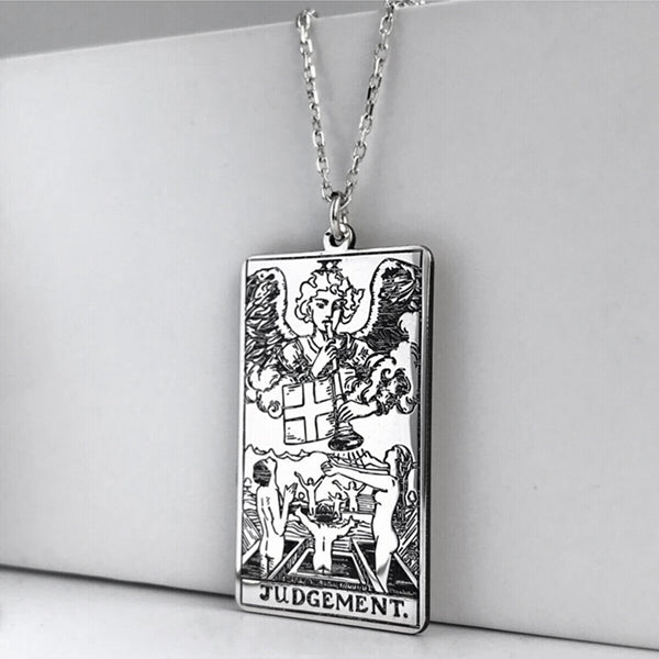 THE JUDGEMENT Silver Chain Necklace