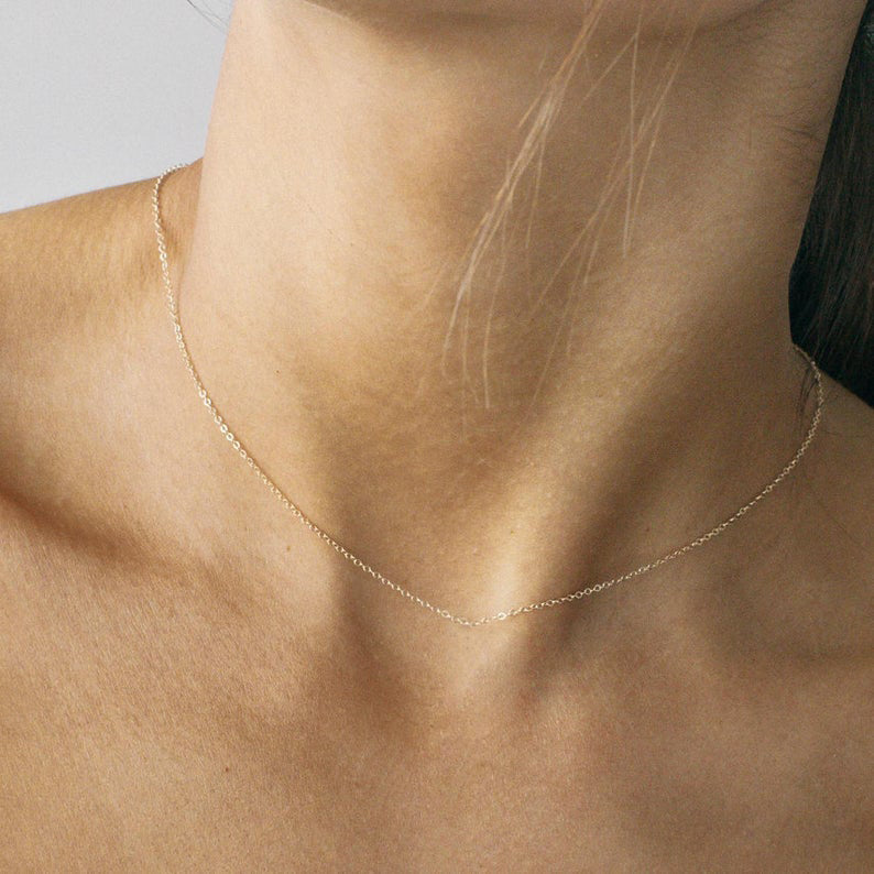 18 Inch Thin Chain Necklace in 18k Gold Vermeil | Kendra Scott