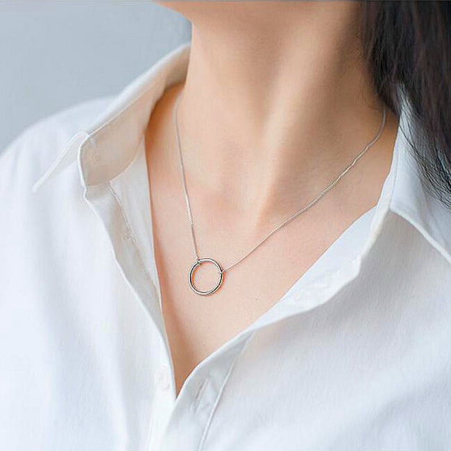 Dainty Ring Necklace