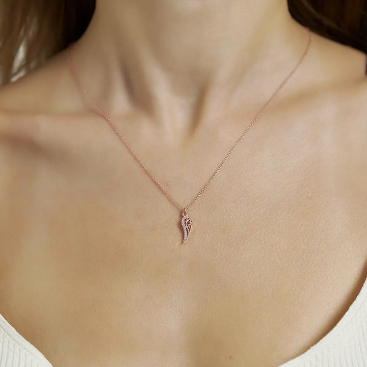 delicate symbol necklace